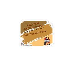 Fully Fund AE- Student Voter Sticker B