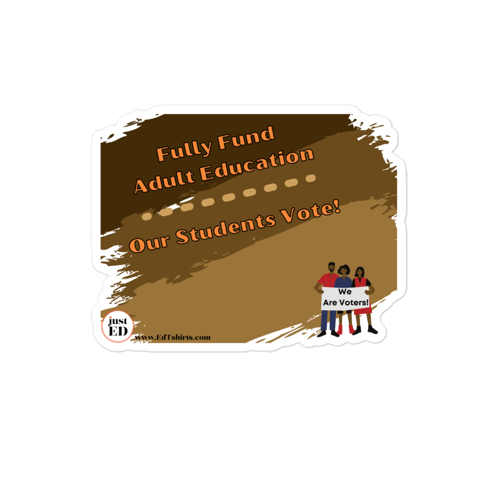 Fully Fund AE- Student Voter Sticker DB