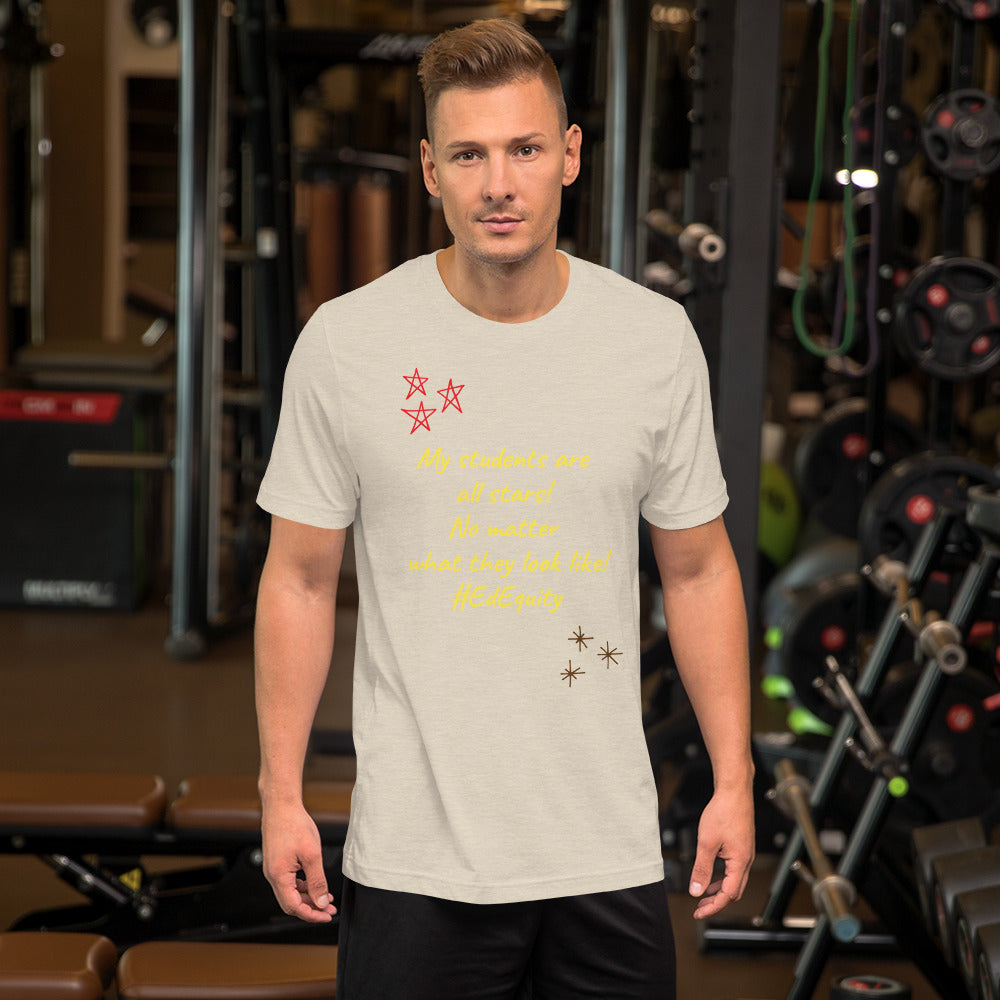 Stars #EdEquity Short-Sleeve Unisex T-Shirt