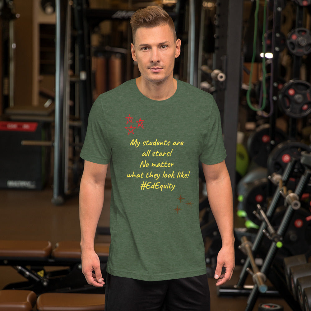Stars #EdEquity Short-Sleeve Unisex T-Shirt