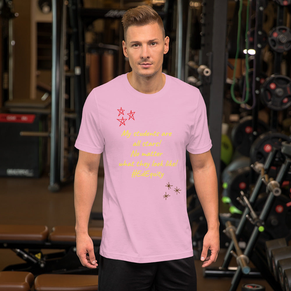 Stars #EdEquity Short-Sleeve Unisex T-Shirt