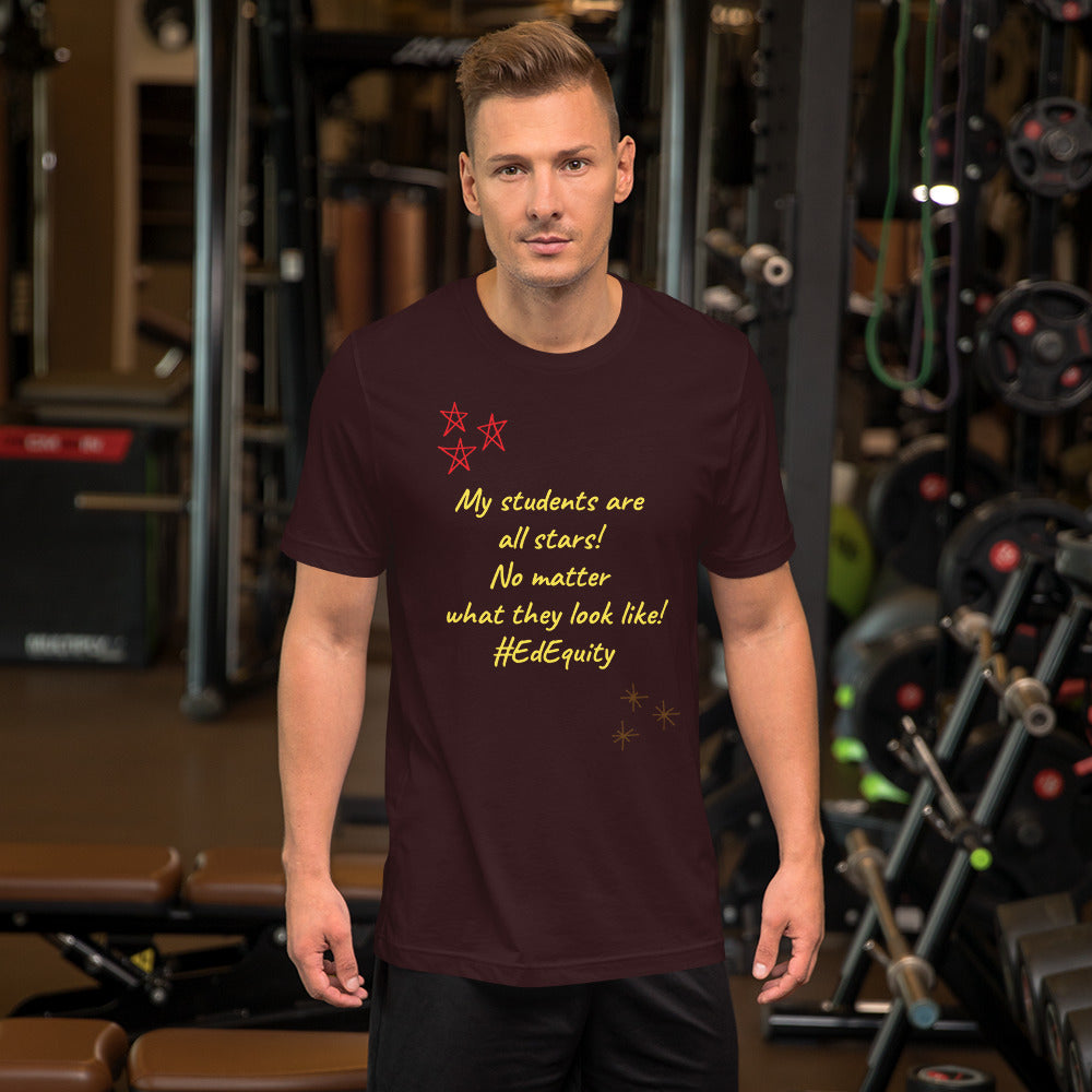 Stars #EdEquity Short-Sleeve Unisex T-Shirt