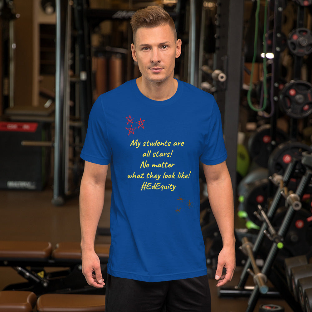 Stars #EdEquity Short-Sleeve Unisex T-Shirt