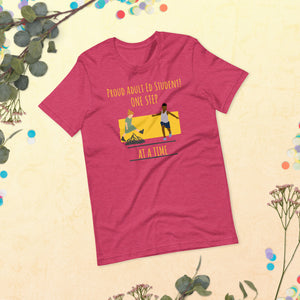 Proud Student One Step Short-Sleeve Unisex T-Shirt