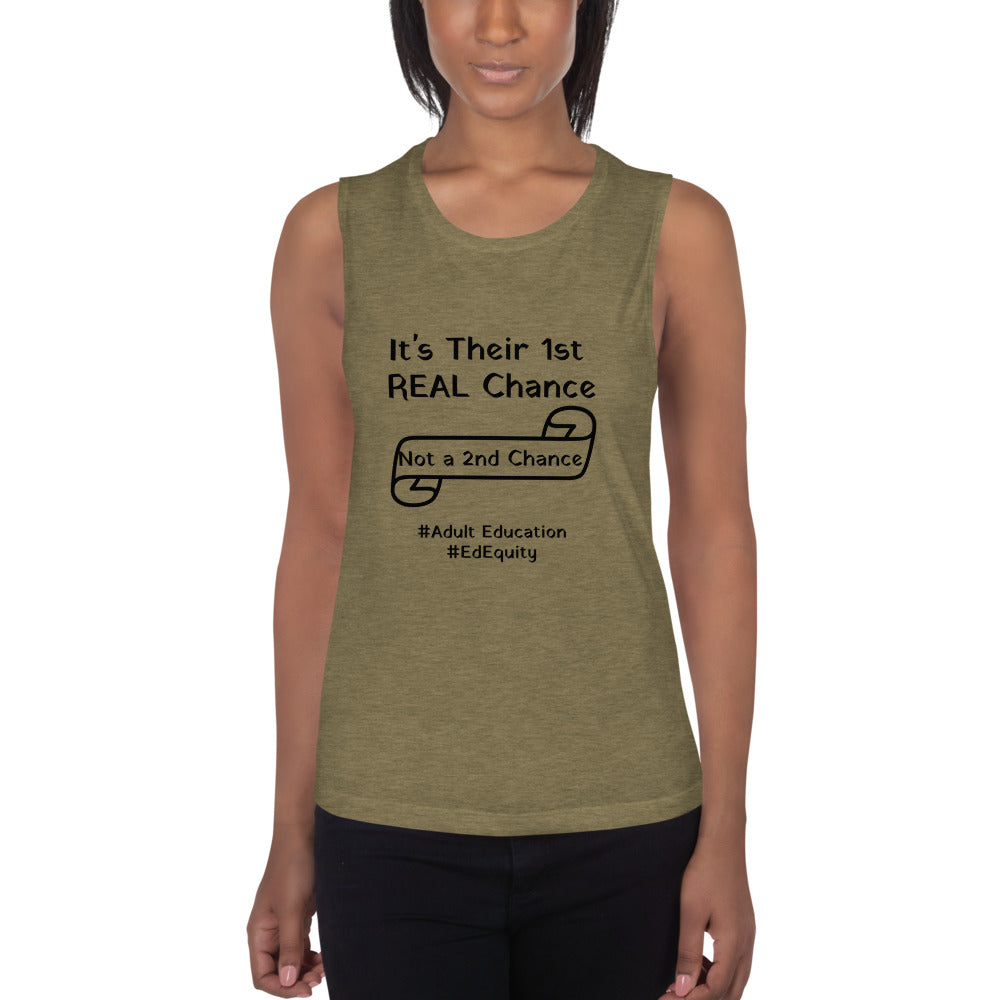 1st Real Chance Ladies’ Muscle Tank