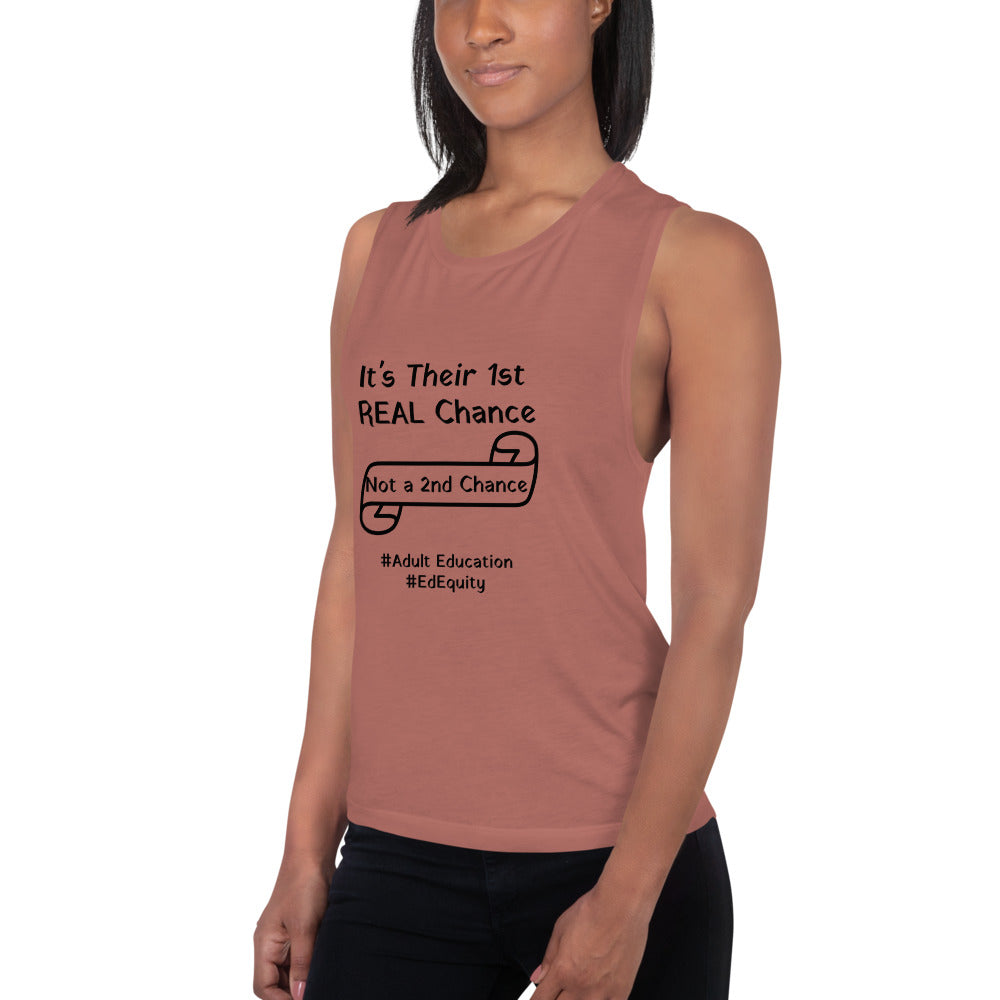 1st Real Chance Ladies’ Muscle Tank