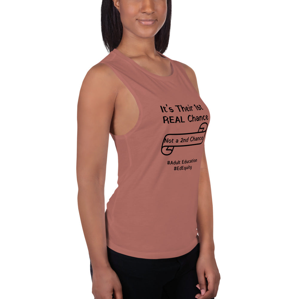 1st Real Chance Ladies’ Muscle Tank